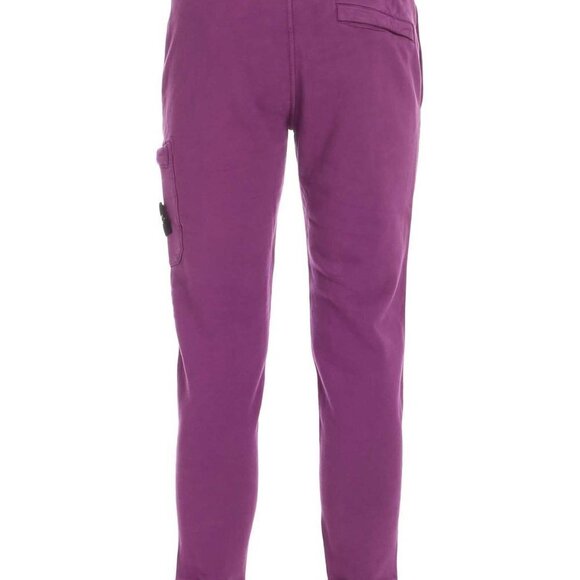 STONE ISLAND Mens 3XL XXXL Logo Patch Sweatpants in Magenta New/Defect $285US - Picture 4 of 12